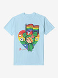 Tokidoki Pride Flag Garment Dye T-Shirt | Trending Graphic Tee For Fans