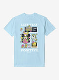 Tokidoki Lets Stay Positive Garment Dye T-Shirt | Trending Graphic Tee For Fans