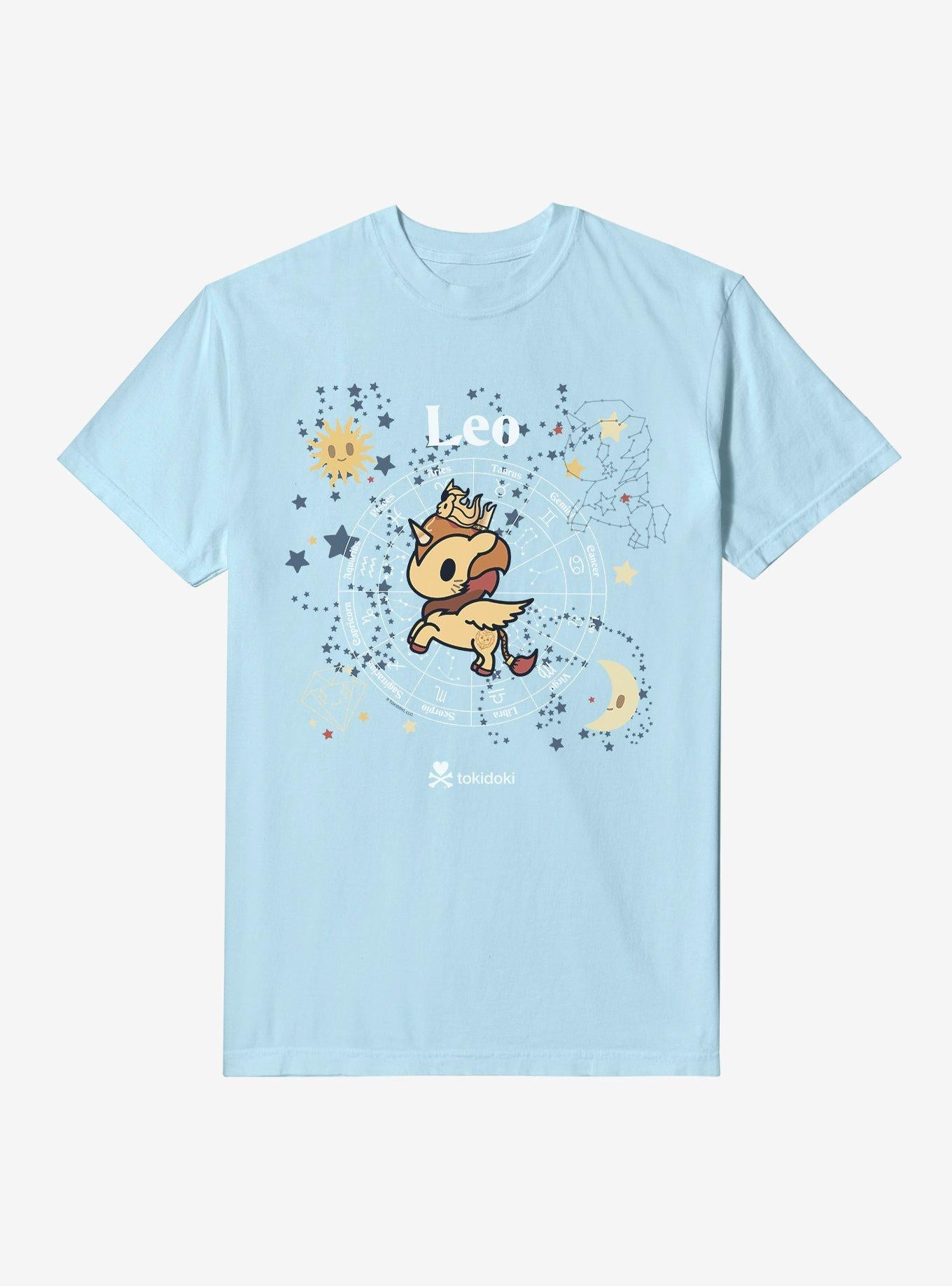 Tokidoki Unicorno Leo Garment Dye T-Shirt | Trending Graphic Tee For Fans