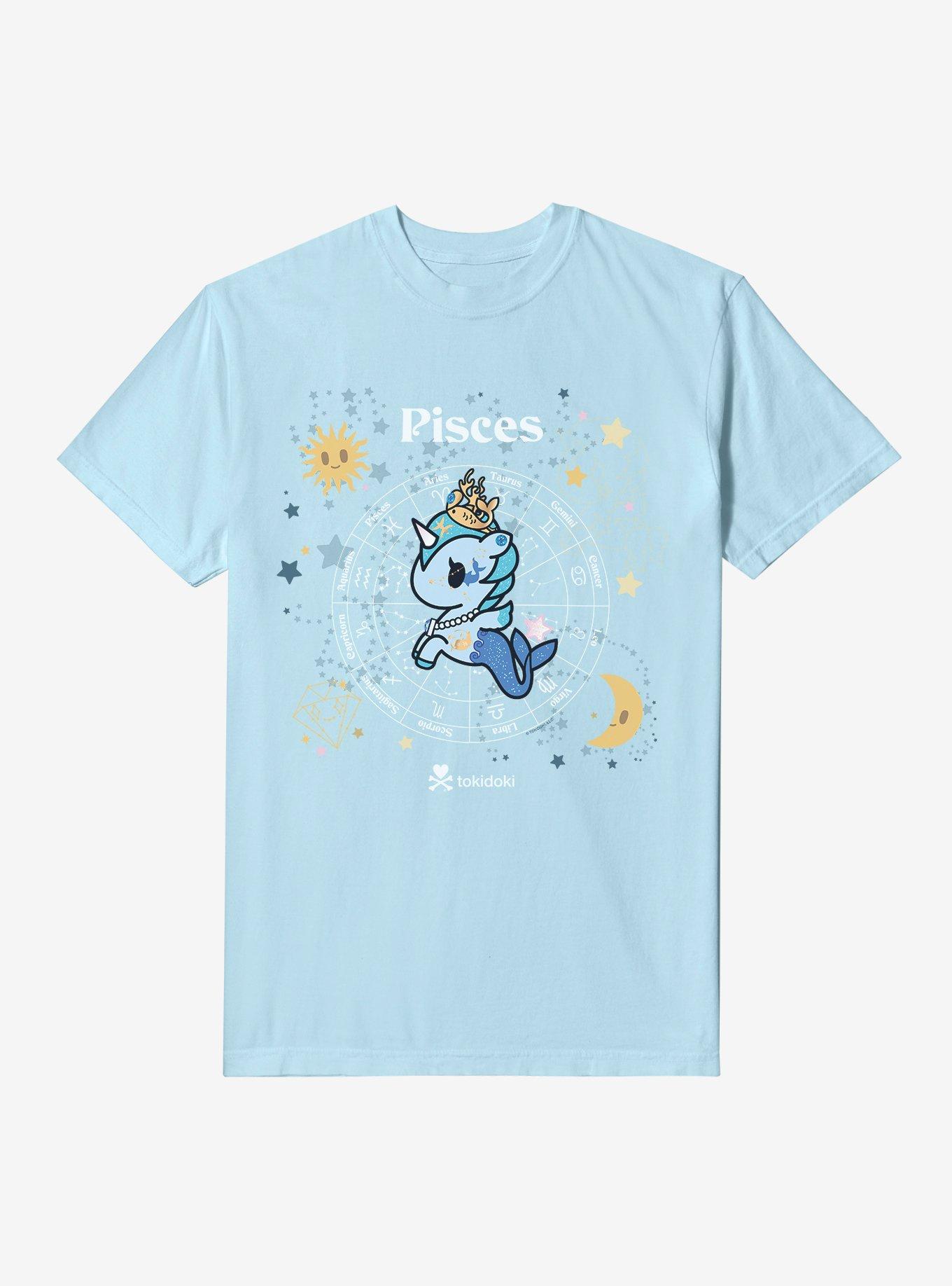Tokidoki Unicorno Pisces Garment Dye T-Shirt | Trending Graphic Tee For Fans