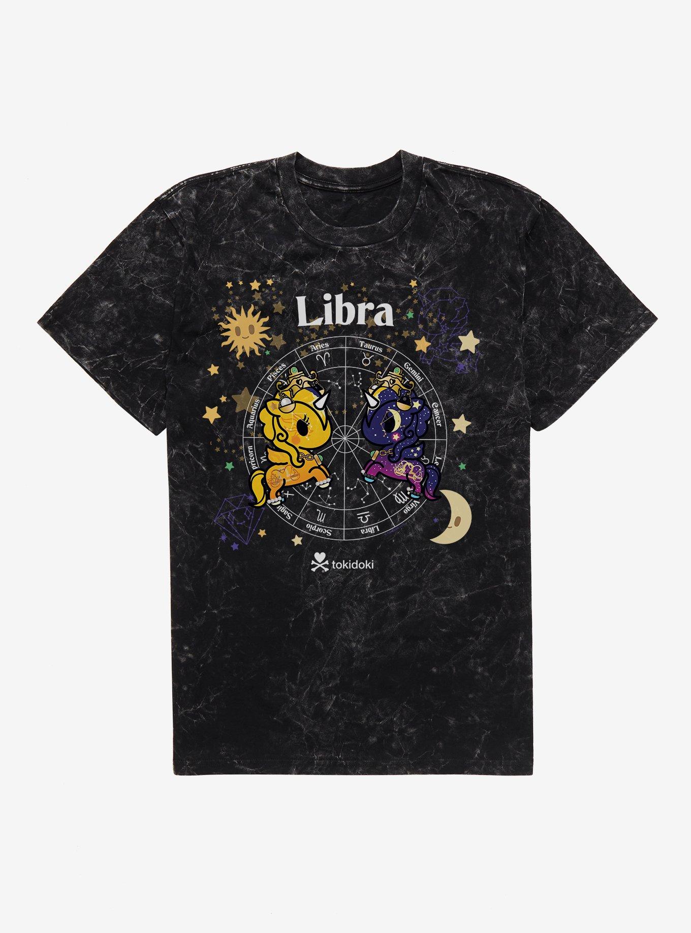Tokidoki Unicorno Libra Mineral Wash T-Shirt | Trending Graphic Tee For Fans