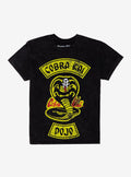 Cobra Kai Logo Mineral Wash T-Shirt | Trending Graphic Tee For Fans