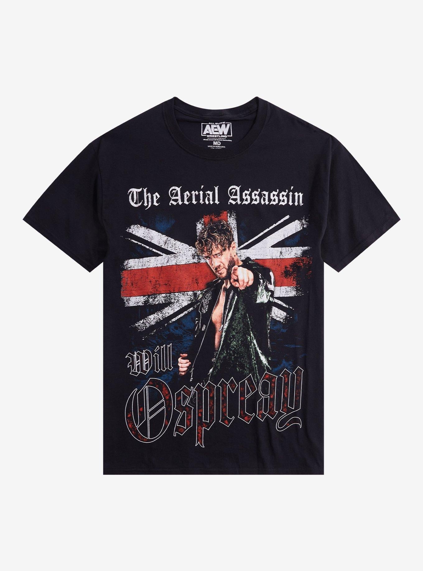 All Elite Wrestling Will Ospreay Aerial Assassin T-Shirt | Trending Graphic Tee For Fans