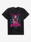 M3GAN She's Family Mineral Wash T-Shirt | Trending Graphic Tee For Fans