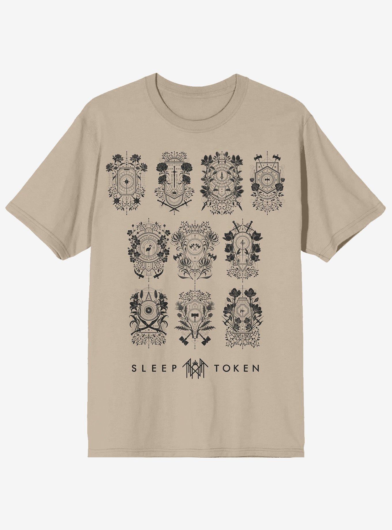 Sleep Token Even In Arcadia Ten Crests Hot Topic Exclusive T-Shirt | Trending Graphic Tee For Fans