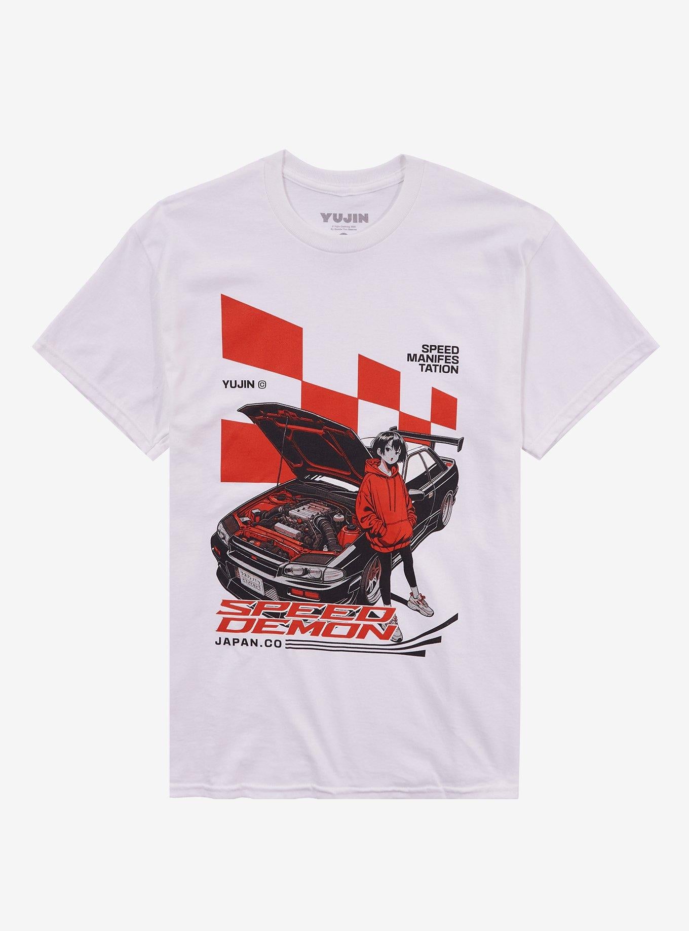 Street Demon Car By Yujin Clothing T-Shirt | Trending Graphic Tee For Fans