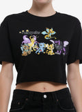 Neopets Group Girls Crop T-Shirt | Trending Graphic Tee For Fans