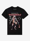 Werewolf Anatomy By PPMid T-Shirt | Trending Graphic Tee For Fans