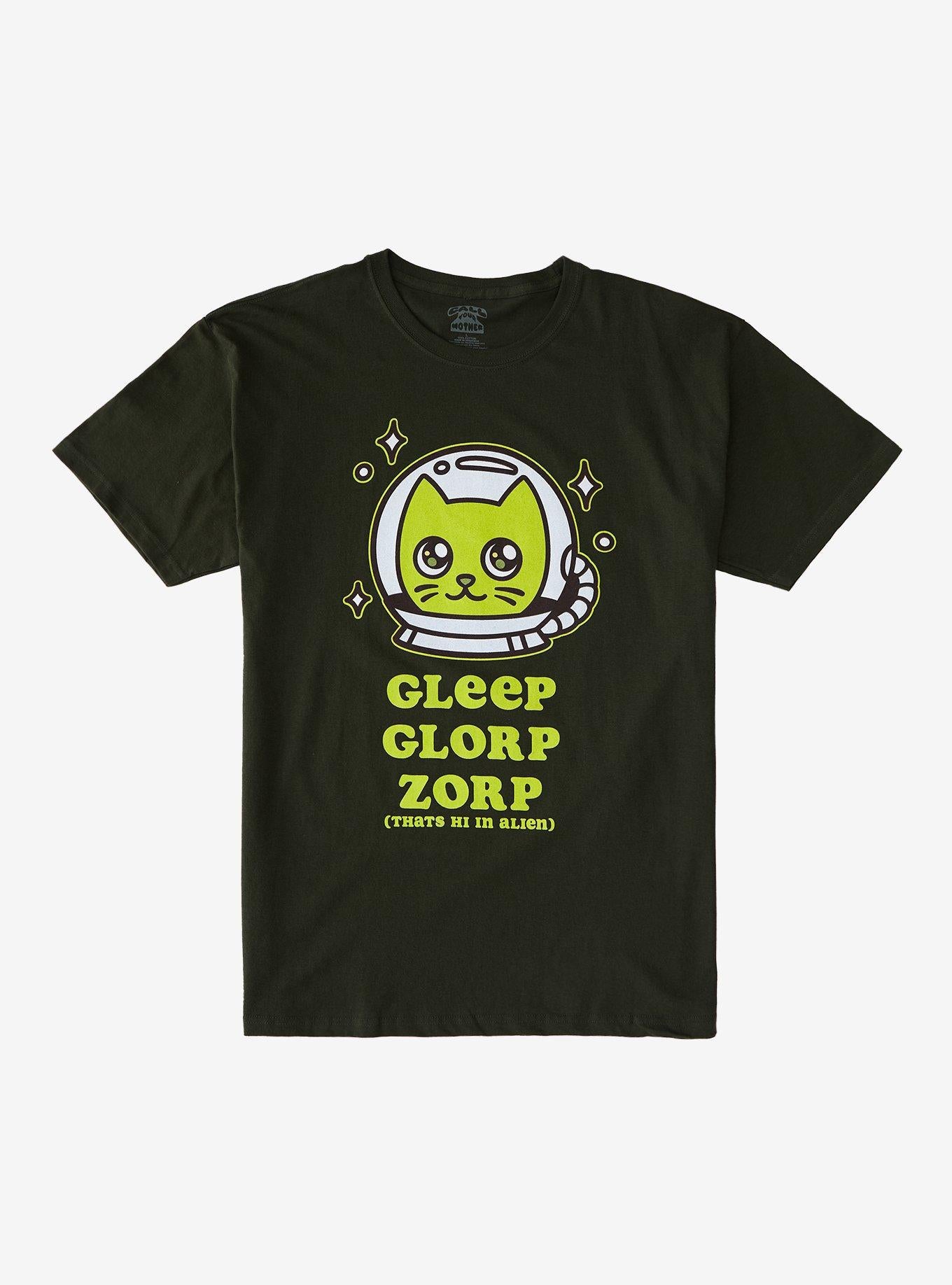 Alien Cat By Call Your Mother T-Shirt | Trending Graphic Tee For Fans