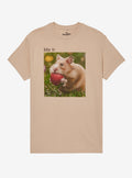 Hamster Strawberry By Goodie Two Sleeves T-Shirt | Trending Graphic Tee For Fans