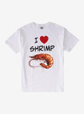 I Love Shrimp By Call Your Mother T-Shirt | Trending Graphic Tee For Fans