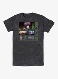 Ghost in the Shell Sectino 9 Collage Mineral Wash T-Shirt | Trending Graphic Tee For Fans