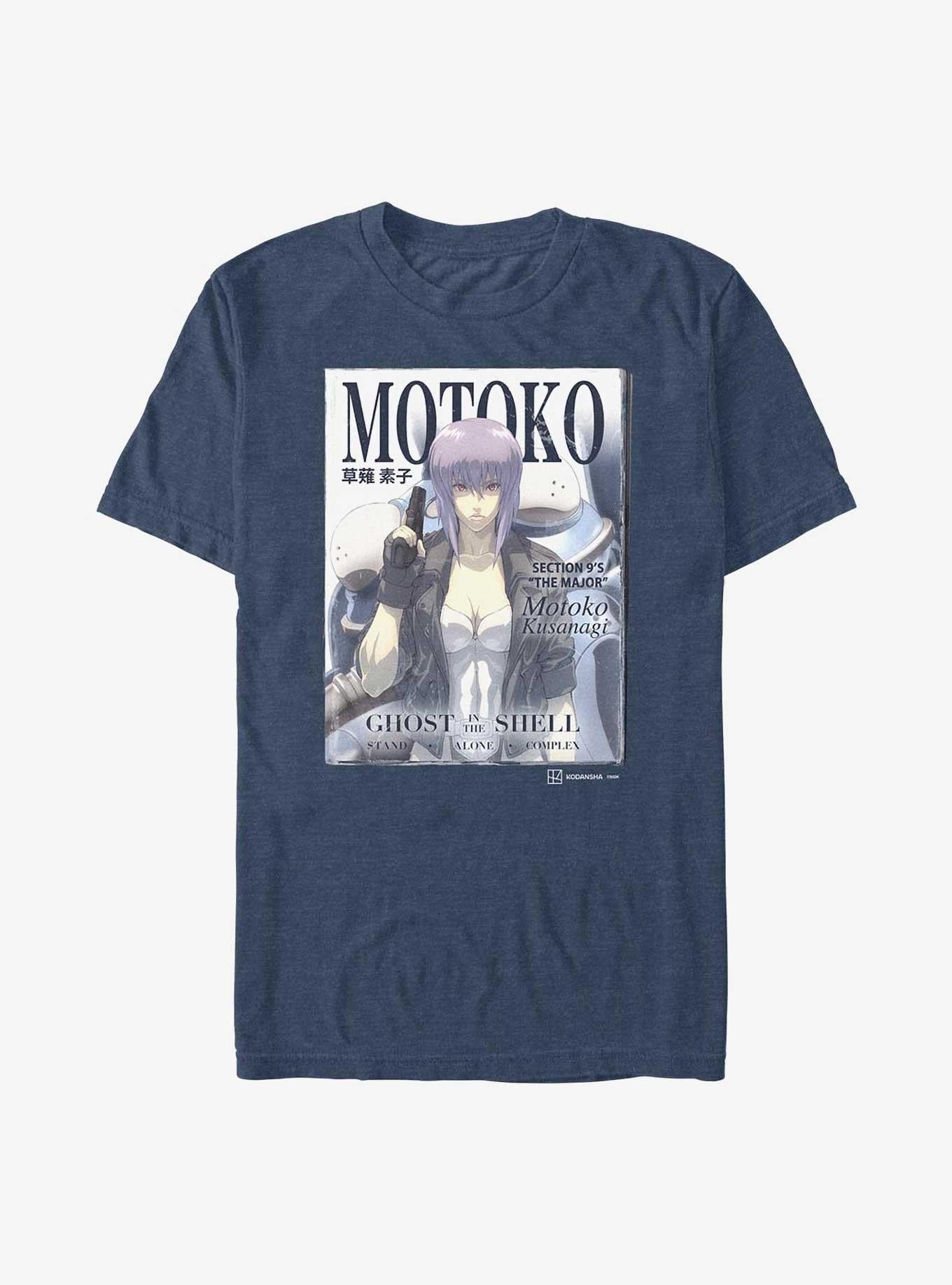 Ghost in the Shell Magazine Cover T-Shirt | Trending Graphic Tee For Fans