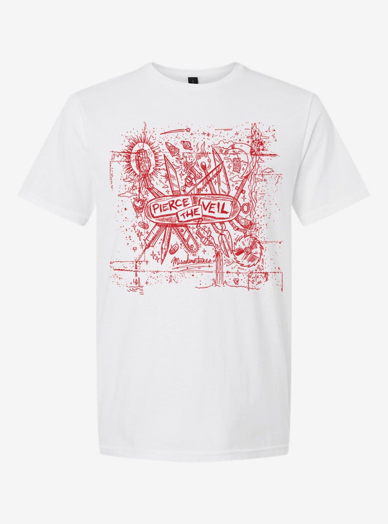 Pierce The Veil Misadventures Album Cover T-Shirt | Trending Graphic Tee For Fans