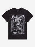 Hollywood Undead Statue Mineral Wash T-Shirt | Trending Graphic Tee For Fans