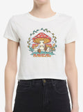 Magical Mushrooms Girls Baby T-Shirt | Trending Graphic Tee For Fans