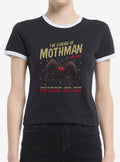 The Legend of Mothman Girls Ringer Crop T-Shirt | Trending Graphic Tee For Fans