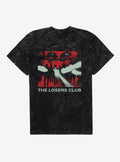 IT2 The Losers Club Mineral Wash T-Shirt | Trending Graphic Tee For Fans