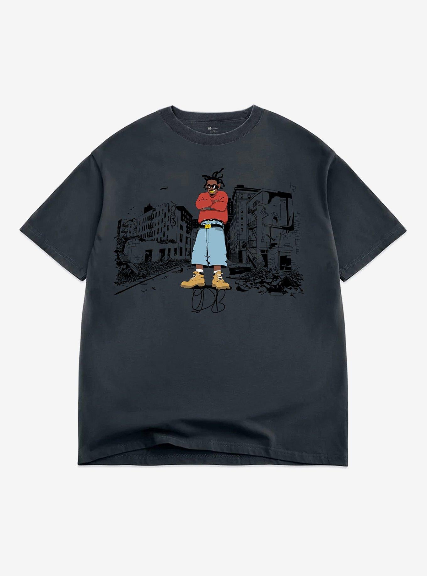 Ol' Dirty Bastard Arms Crossed Pose T-Shirt | Trending Graphic Tee For Fans