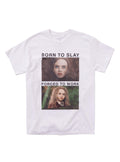 M3GAN 2.0 Born To Slay Forced To Work T-Shirt | Trending Graphic Tee For Fans