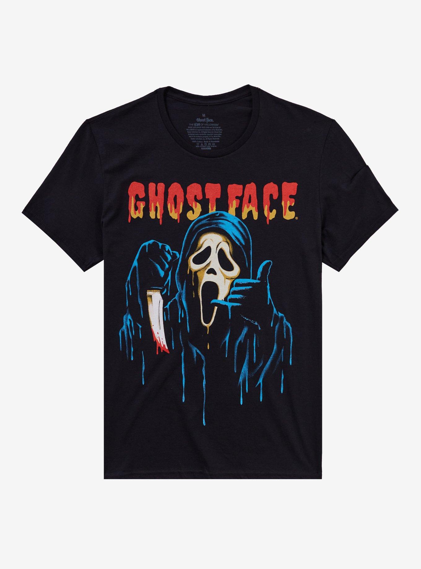 Ghost Face Drippy T-Shirt | Trending Graphic Tee For Fans