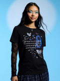 Corpse Bride Emily Vows Lace Girls Twofer T-Shirt | Trending Graphic Tee For Fans