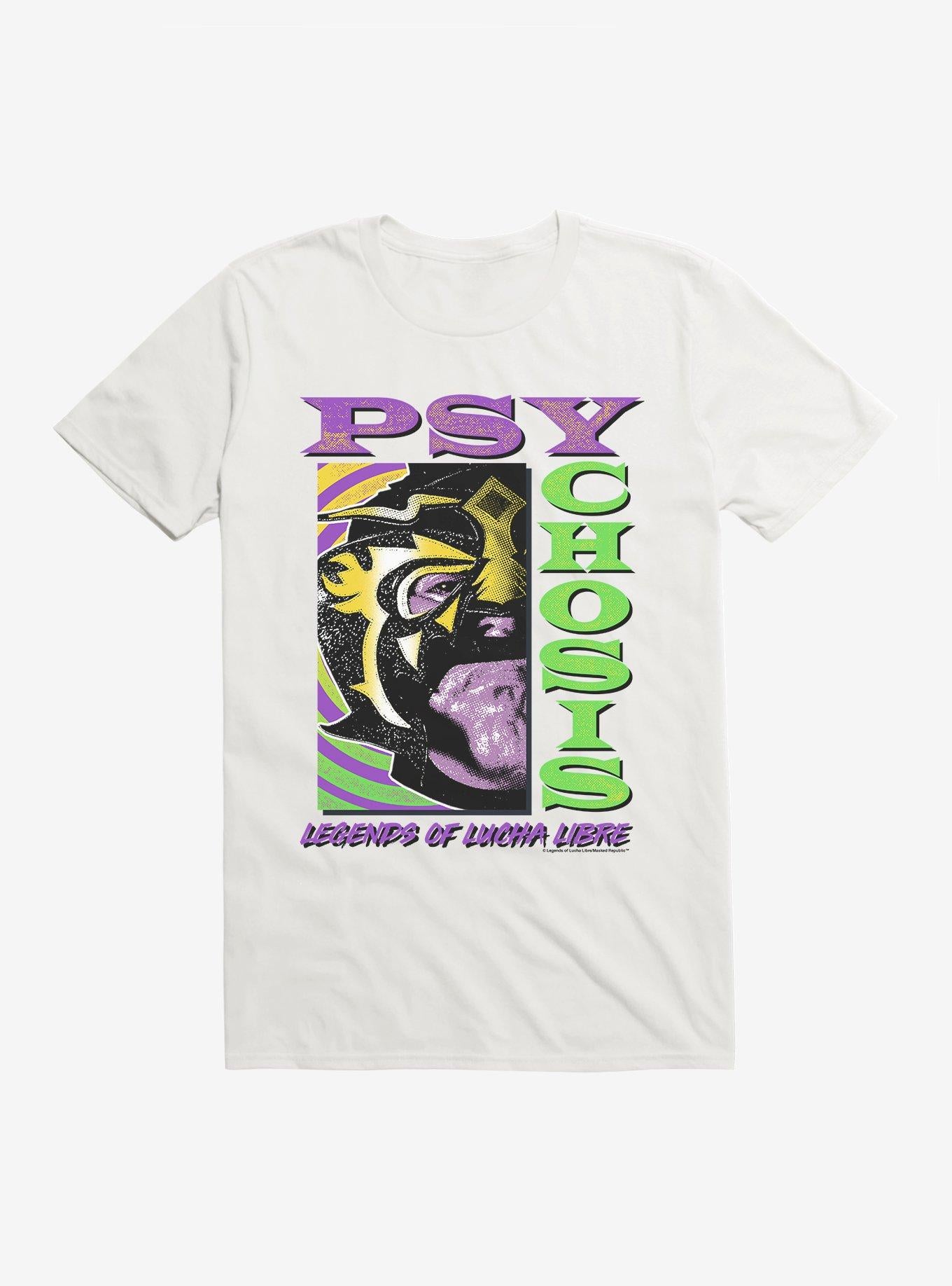 Masked Republic Legends Of Lucha Libre Psychosis T-Shirt | Trending Graphic Tee For Fans