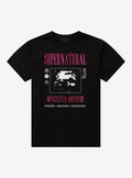 Supernatural Winchester Bros. Car Portrait Foil Girls T-Shirt | Trending Graphic Tee For Fans