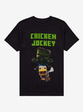 A Minecraft Movie Chicken Jockey T-Shirt | Trending Graphic Tee For Fans