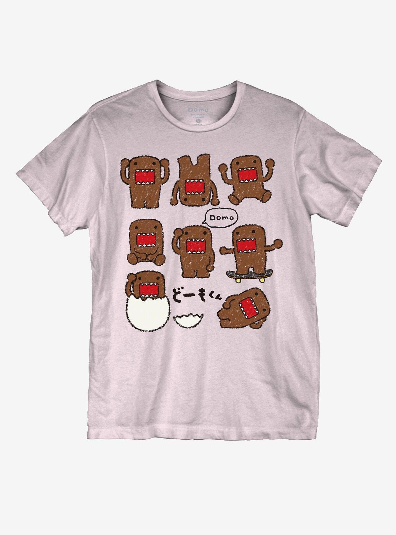Domo Grid Girls T-Shirt | Trending Graphic Tee For Fans