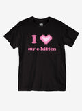 I Heart My E-Kitten Girls T-Shirt | Trending Graphic Tee For Fans