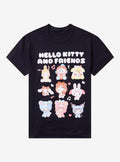 Hello Kitty And Friends Costume Glitter Girls T-Shirt | Trending Graphic Tee For Fans