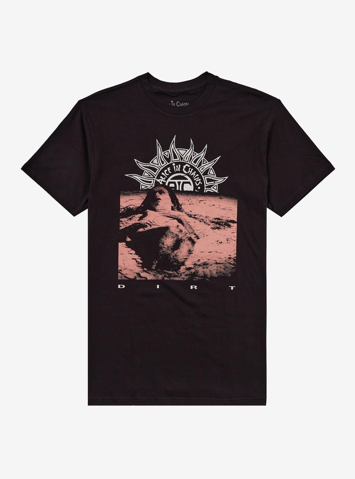 Alice In Chains Dirt Sun Logo T-Shirt | Trending Graphic Tee For Fans