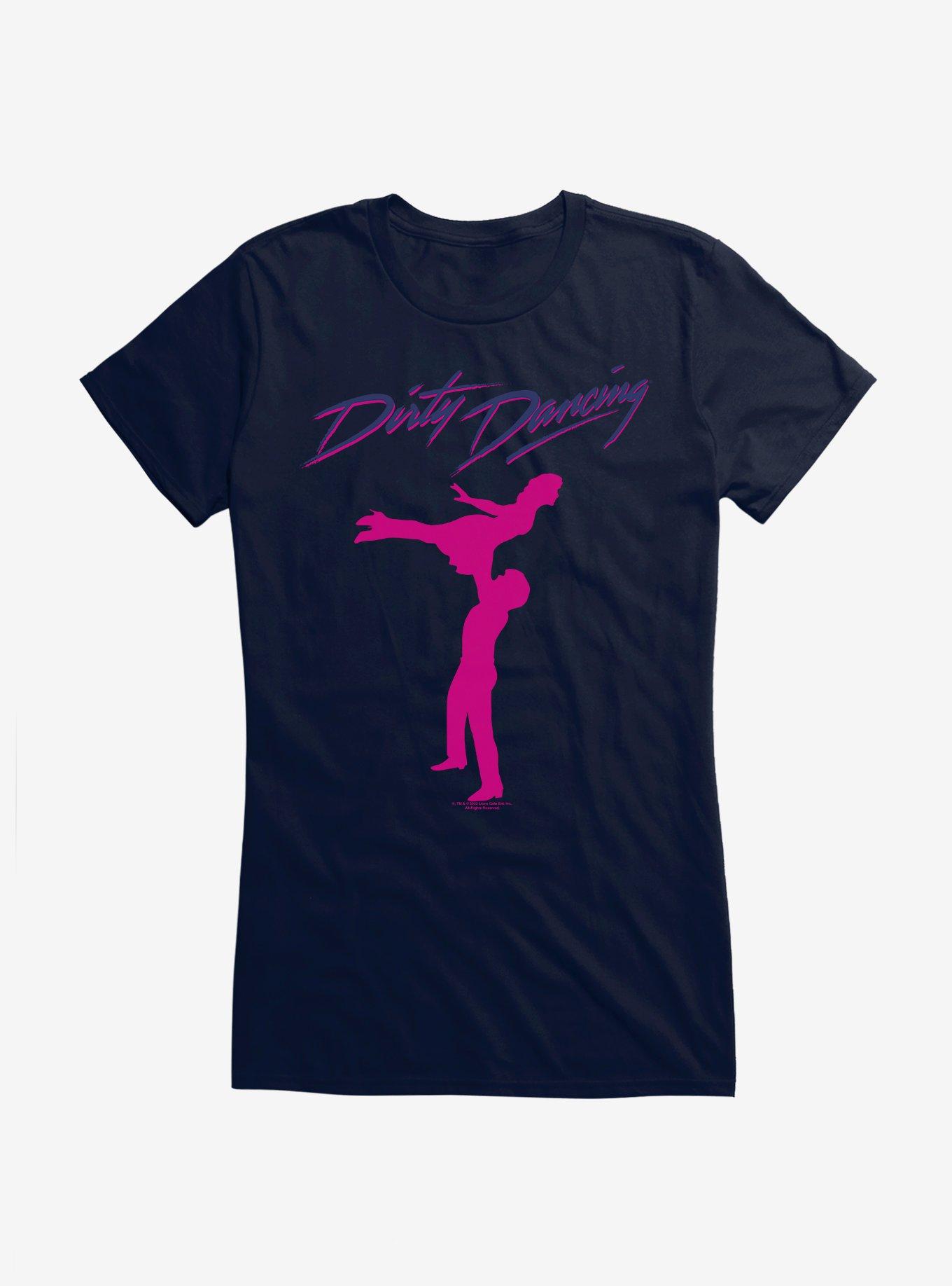 Dirty Dancing Silohouette Lift Girls T-Shirt | Trending Graphic Tee For Fans
