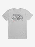 Vikings Valhalla Vikings Fear No One T-Shirt | Trending Graphic Tee For Fans