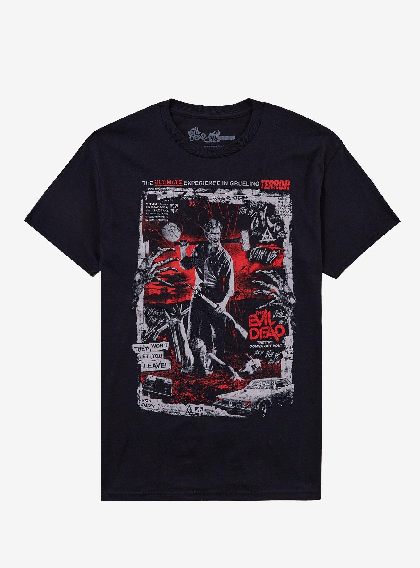 Fright Rags Evil Dead Poster T-Shirt | Trending Graphic Tee For Fans