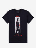 Dexter Bloody Steps By Fright Rags T-Shirt | Trending Graphic Tee For Fans