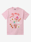 My Melody & Kuromi Snack Friends Girls T-Shirt | Trending Graphic Tee For Fans