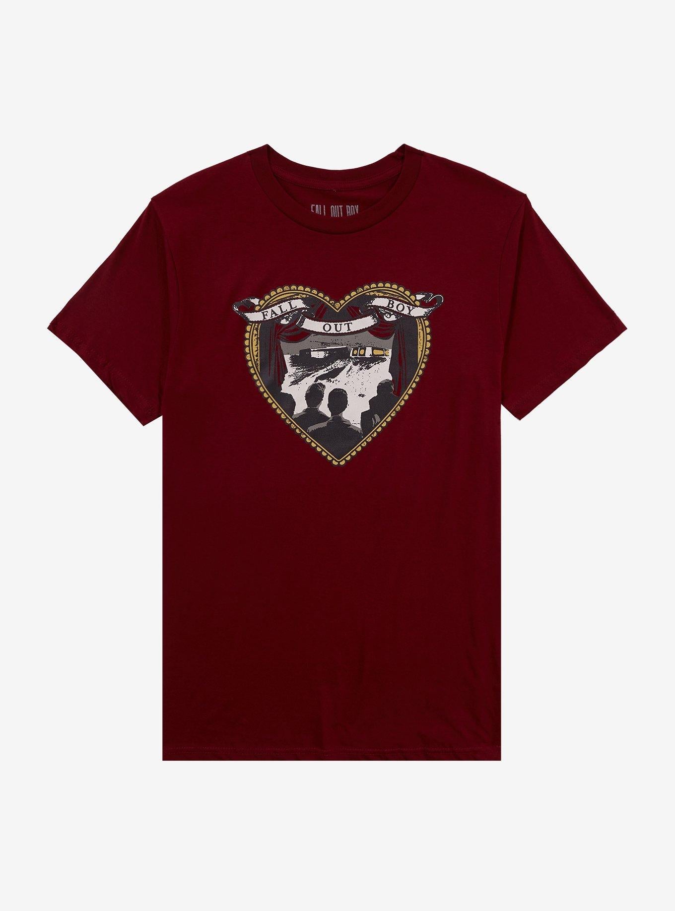 Fall Out Boy From Under The Cork Tree Heart T-Shirt | Trending Graphic Tee For Fans