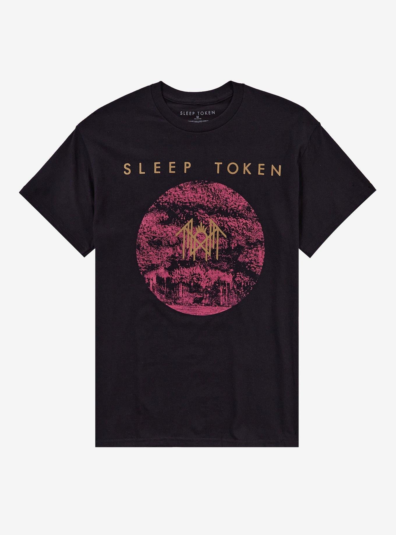 Sleep Token Even In Arcadia Pink Circle T-Shirt | Trending Graphic Tee For Fans
