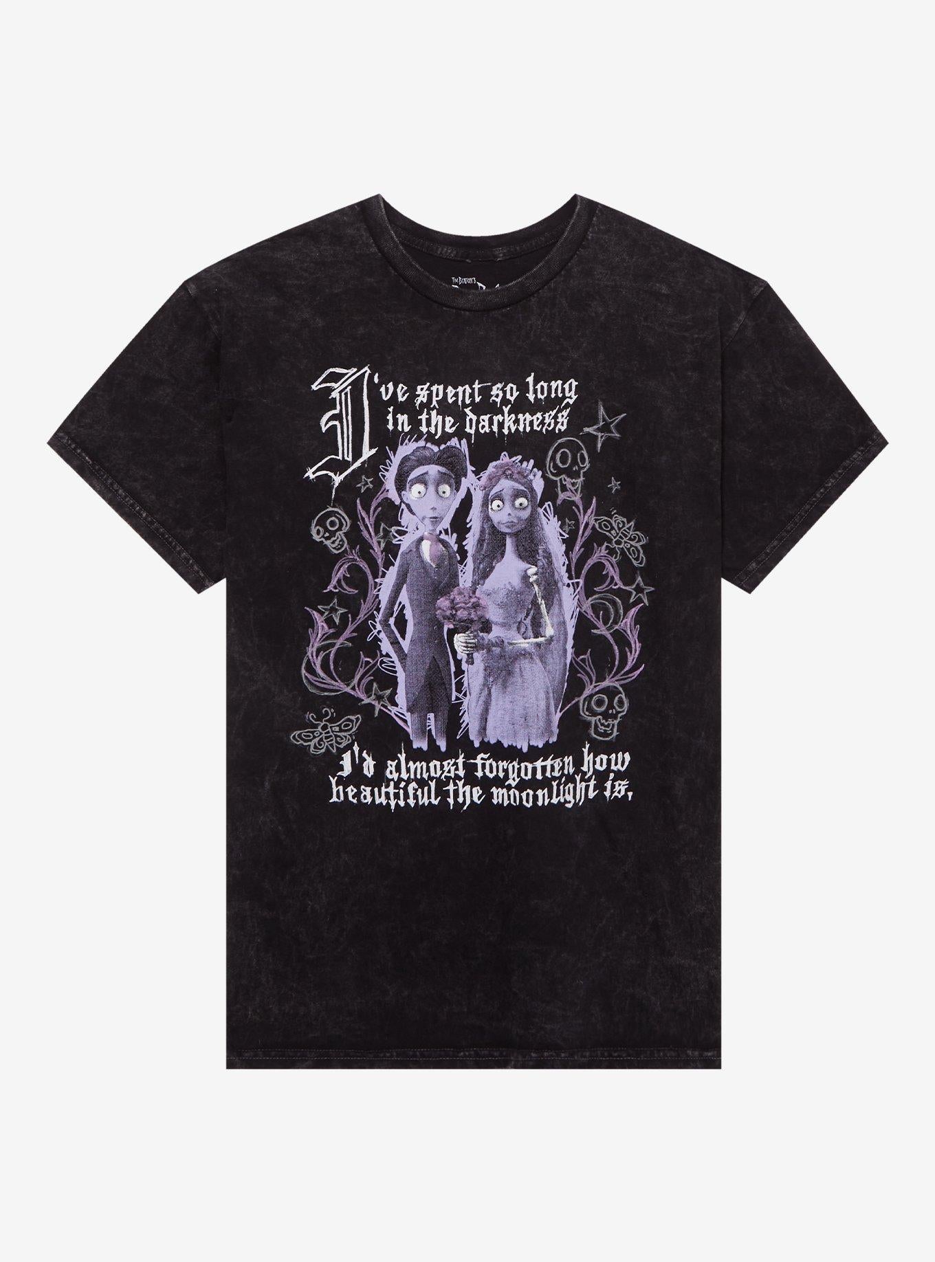 Corpse Bride Duo Quote Mineral Wash T-Shirt | Trending Graphic Tee For Fans