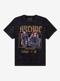 Arcane Caitlyn & Vi Piltover Enforcers Dark Wash T-Shirt | Trending Graphic Tee For Fans