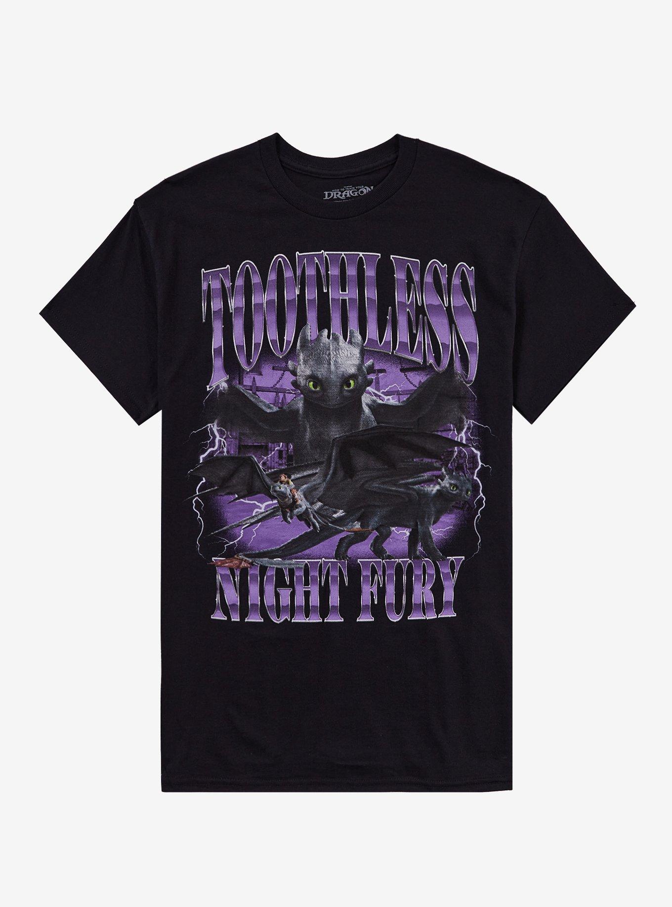 How To Train Your Dragon Toothless Lightning T-Shirt | Trending Graphic Tee For Fans