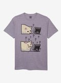 8-Bit Cat Confused By Call Your Mother T-Shirt | Trending Graphic Tee For Fans