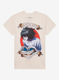 Death Note L Traditional Tattoo T-Shirt | Trending Graphic Tee For Fans
