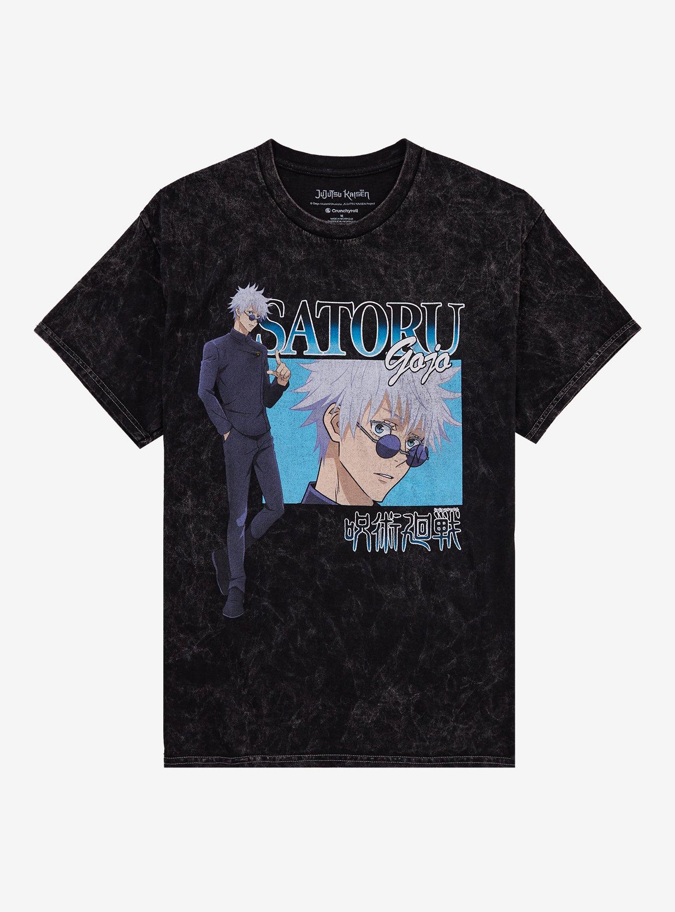 Jujutsu Kaisen Young Gojo Dark Wash T-Shirt | Trending Graphic Tee For Fans