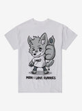 MILF Furry By Square Apple Studios T-Shirt | Trending Graphic Tee For Fans