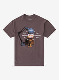 Locked In Crashing Out Cat By Goodie Two Sleeves T-Shirt | Trending Graphic Tee For Fans