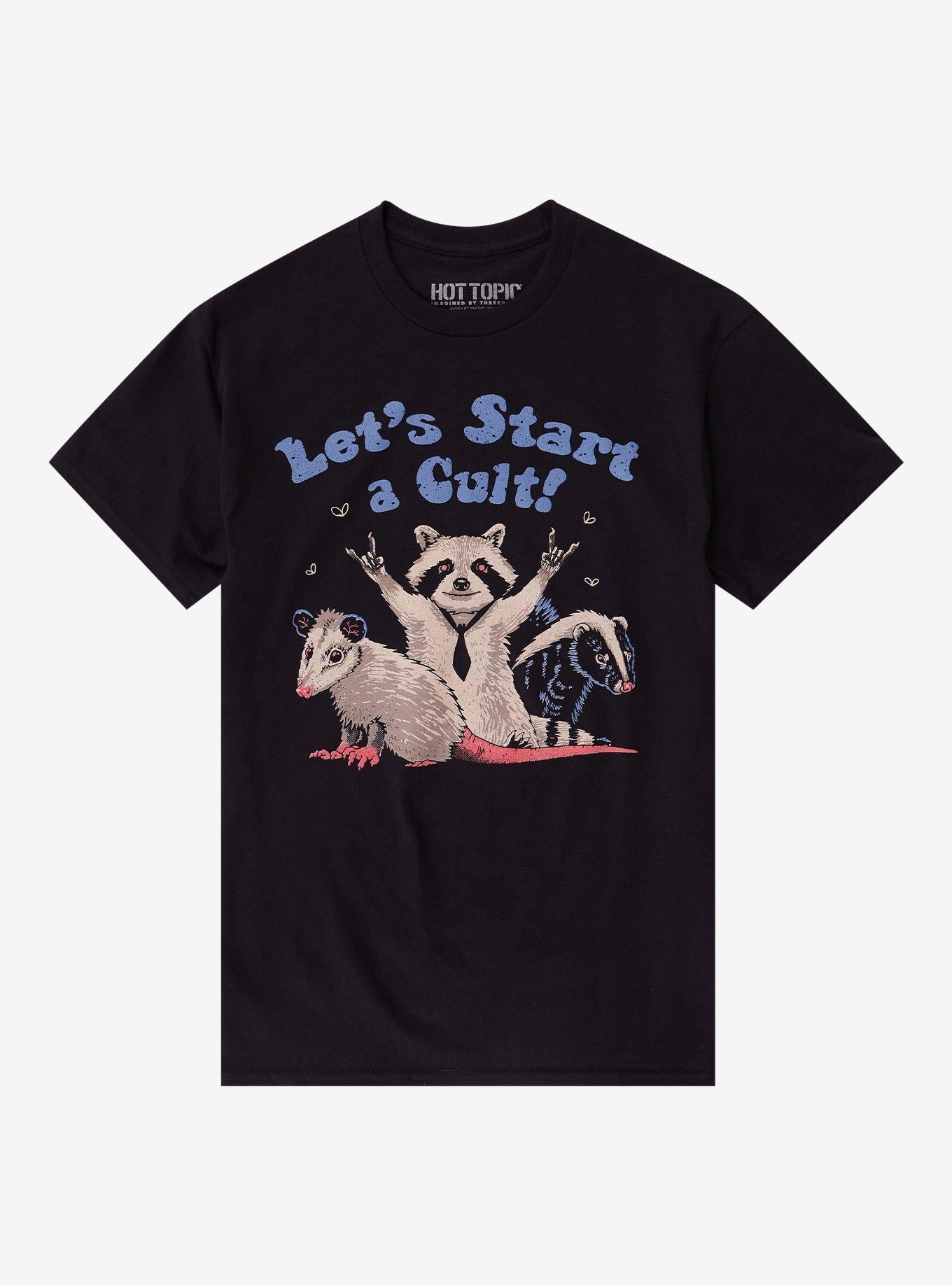 Trash Critters Cult By Vincent Trinidad T-Shirt | Trending Graphic Tee For Fans