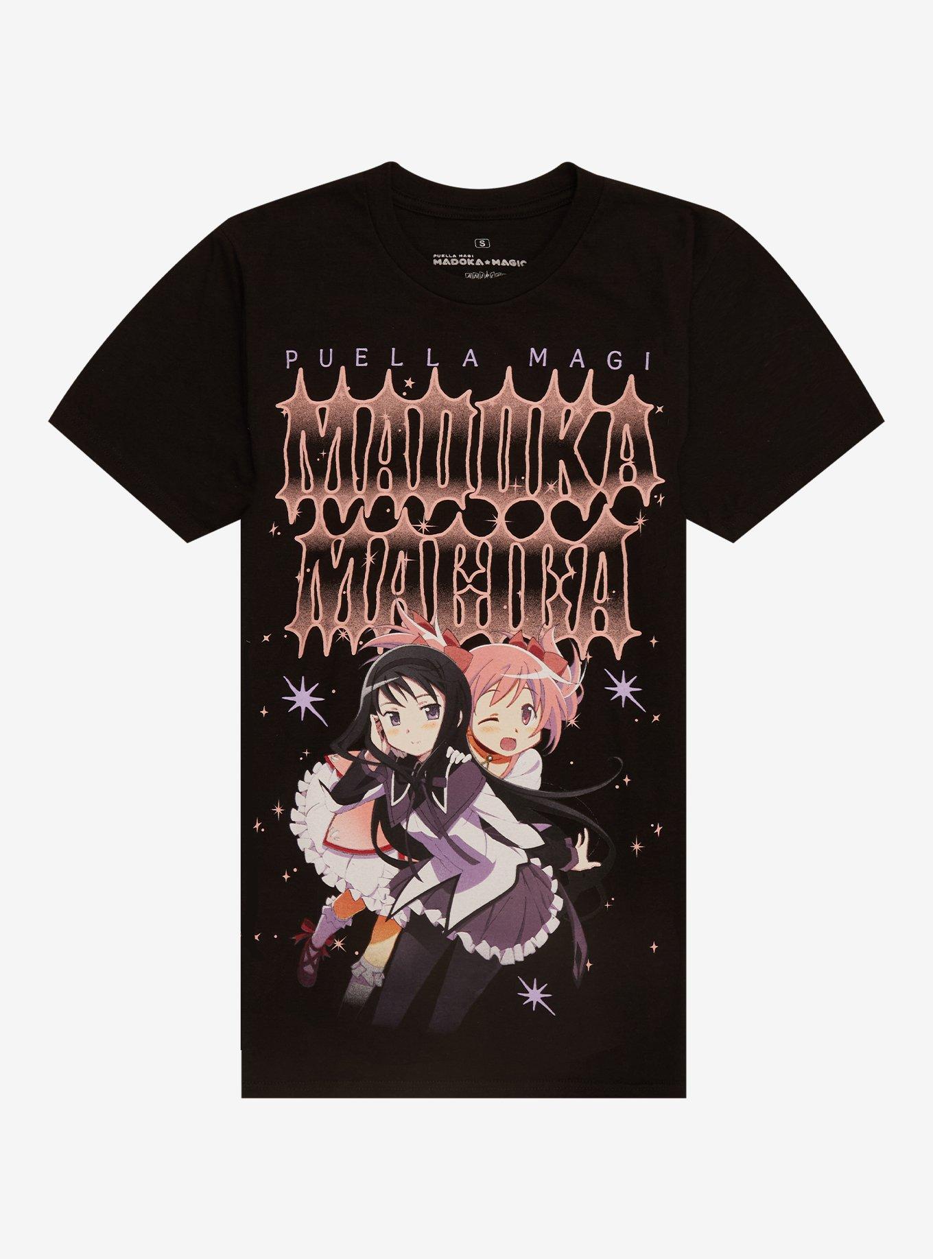 Puella Magi Madoka Magica Duo Star T-Shirt | Trending Graphic Tee For Fans